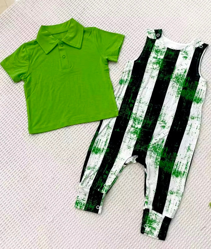 Beetle Dude Overalls With Polo
