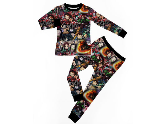 Slayer Two Piece Long Sets