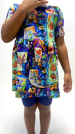 Alien Peplum Set