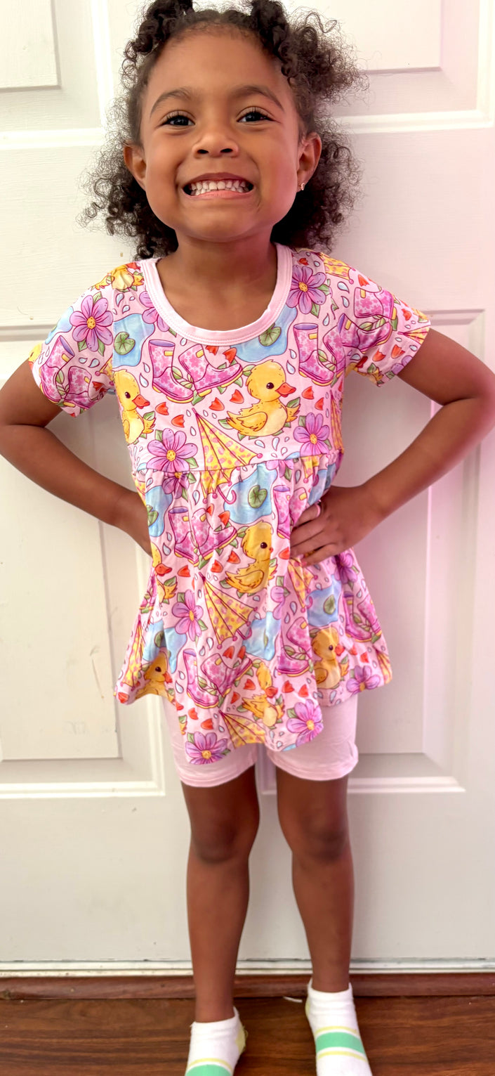 Ducky Darling Peplum Set