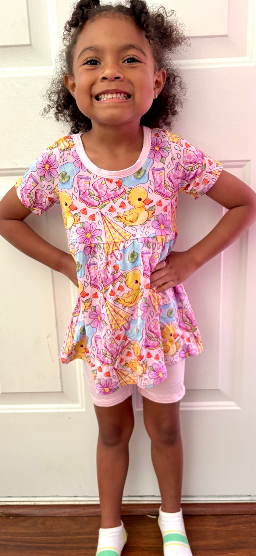 Ducky Darling Peplum Set