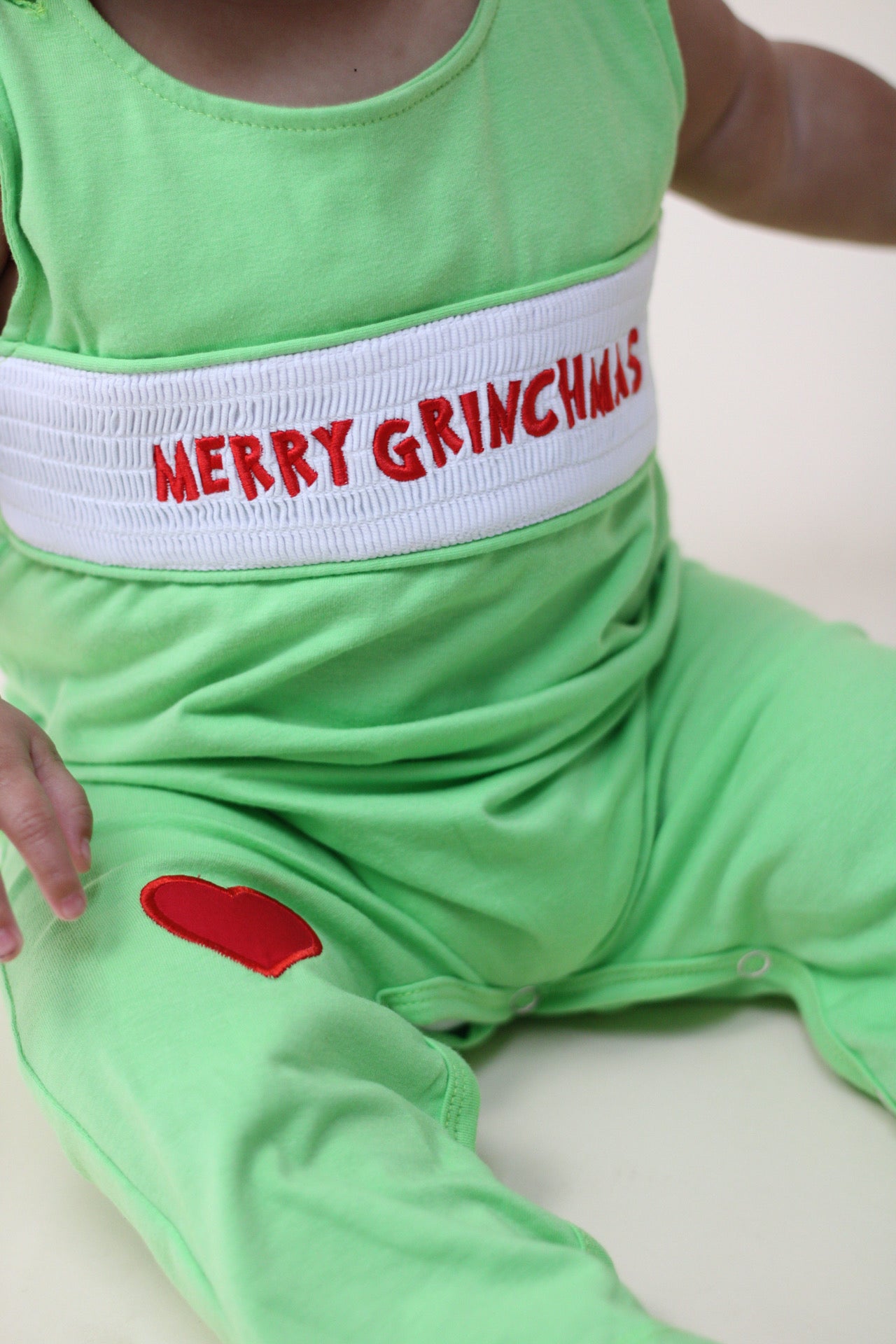 Merry Smocked Romper