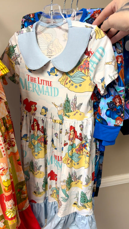 Mermaid Nostalgia Twirl Dress