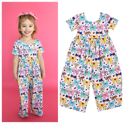 Princess bamboo wide leg romper