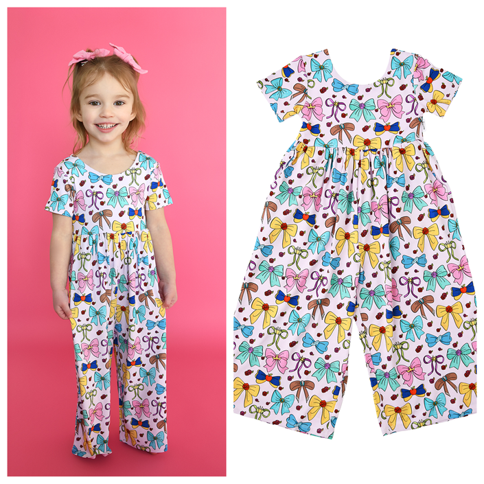 Princess bamboo wide leg romper