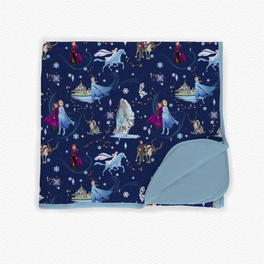 Ice Sisters Double Layer Blanket PREORDER *Est Ship Date Beginning of Feb.