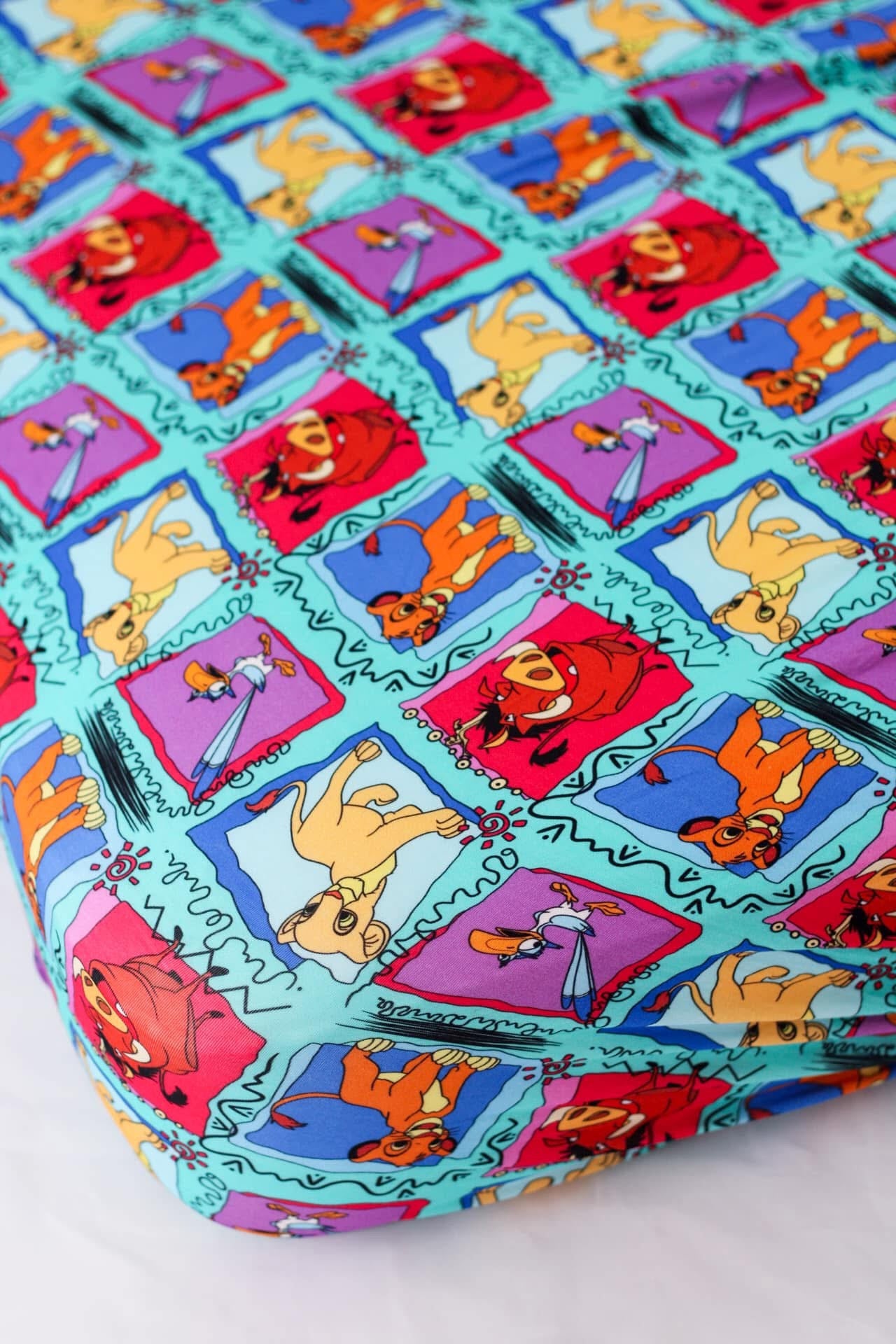 Lion Nostalgia Crib Sheet