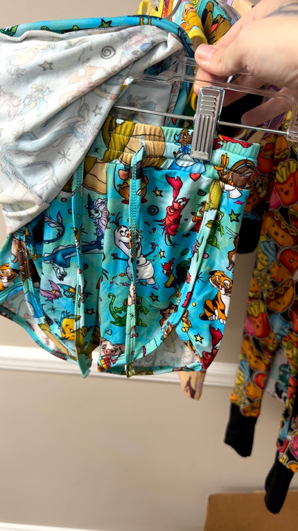 Side Short Daywear Set