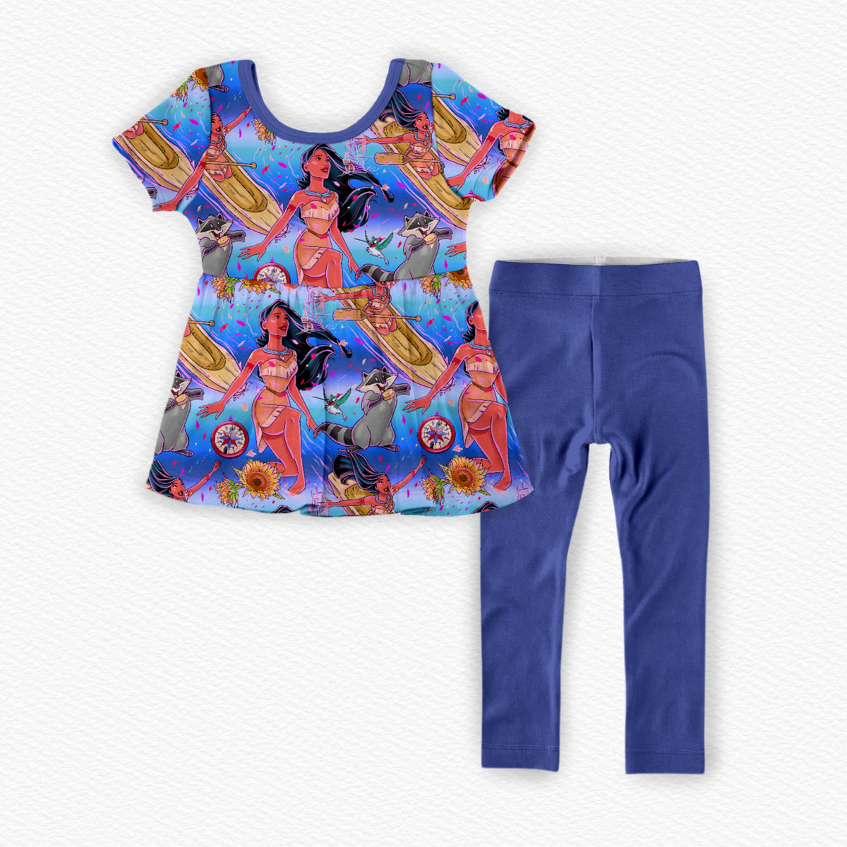 River Spirit Peplum Set