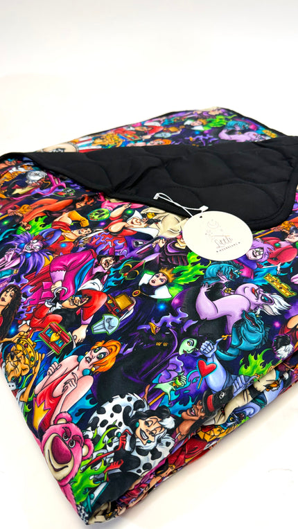 Enchanted Evil Quilted Blanket