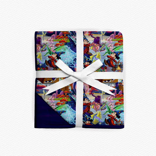 Moonlit Magic Bamboo Blanket