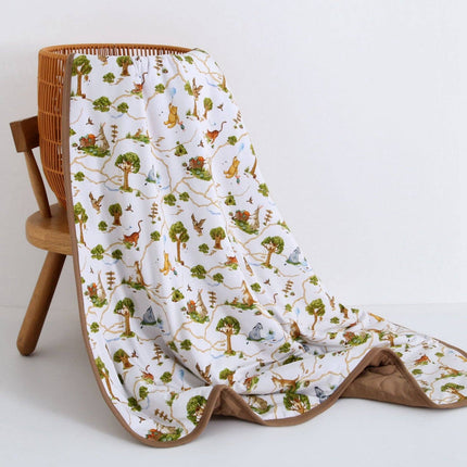 Oh Bother, It's Bedtime Toddler Quilted Blanket