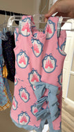 Pink Castle Athletic Set With Shorts