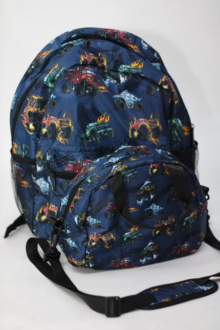 Monster Truck Back Pack