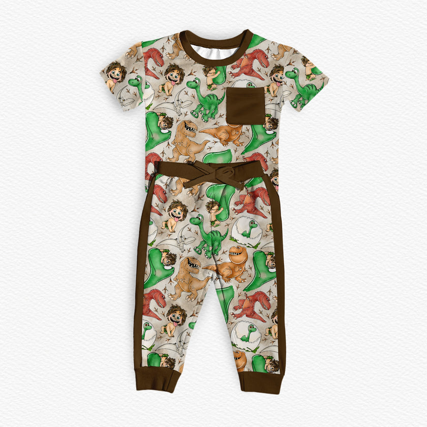 Tiny Tracks Pocket Tee Set