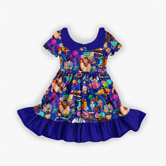 Pixel Pals Twirl Dress
