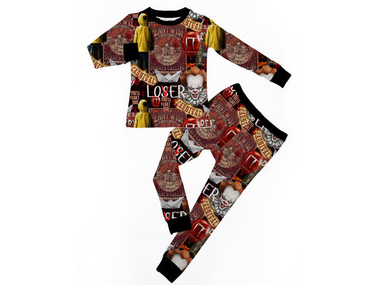 Clown Two Piece Long Set