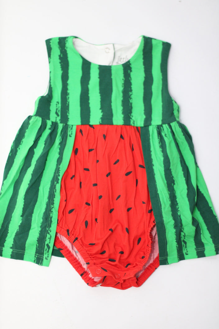 Watermelon Bamboo Romper