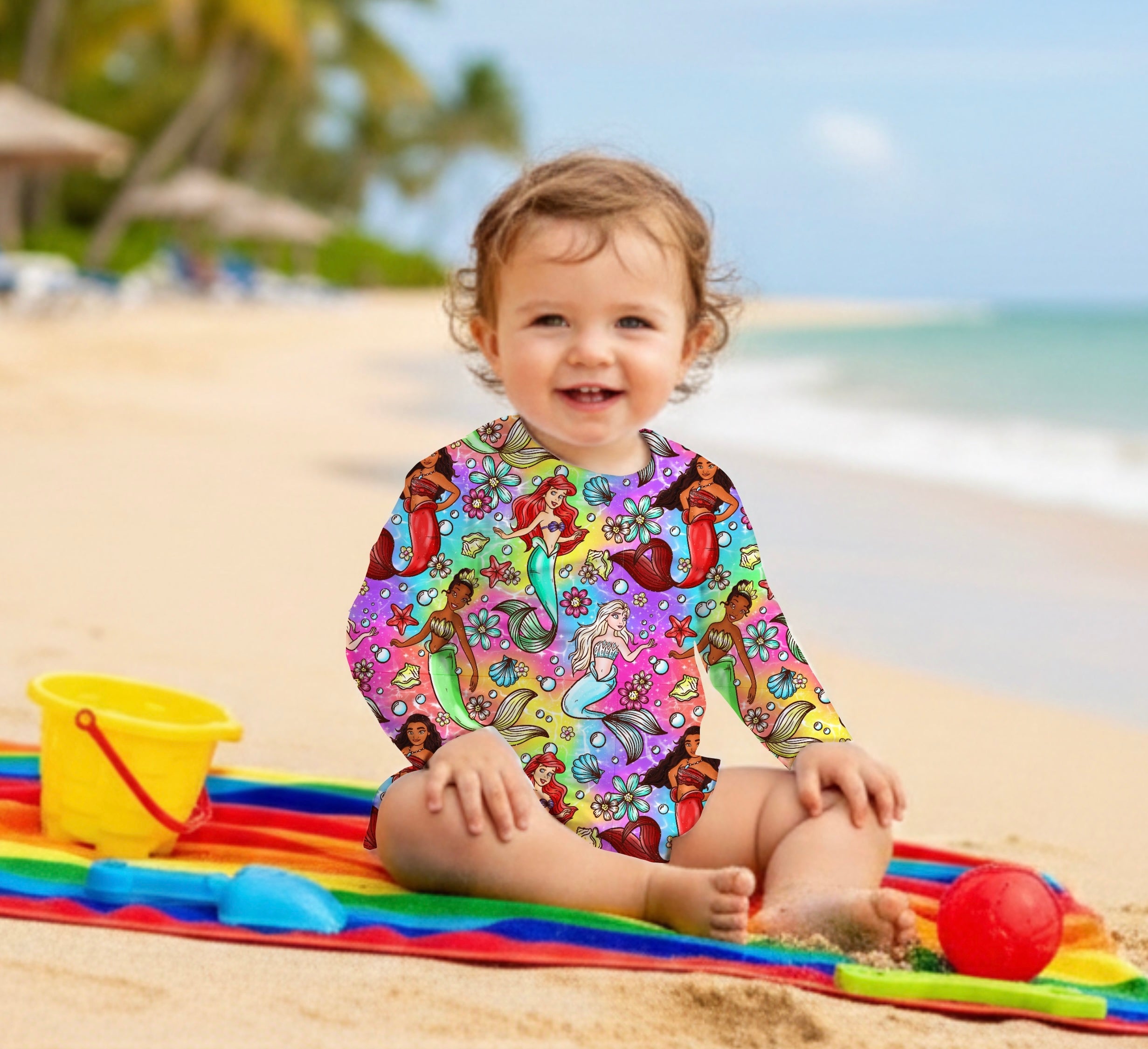 Royal Mermaid Swim Girl Set PRESALE EST MAY