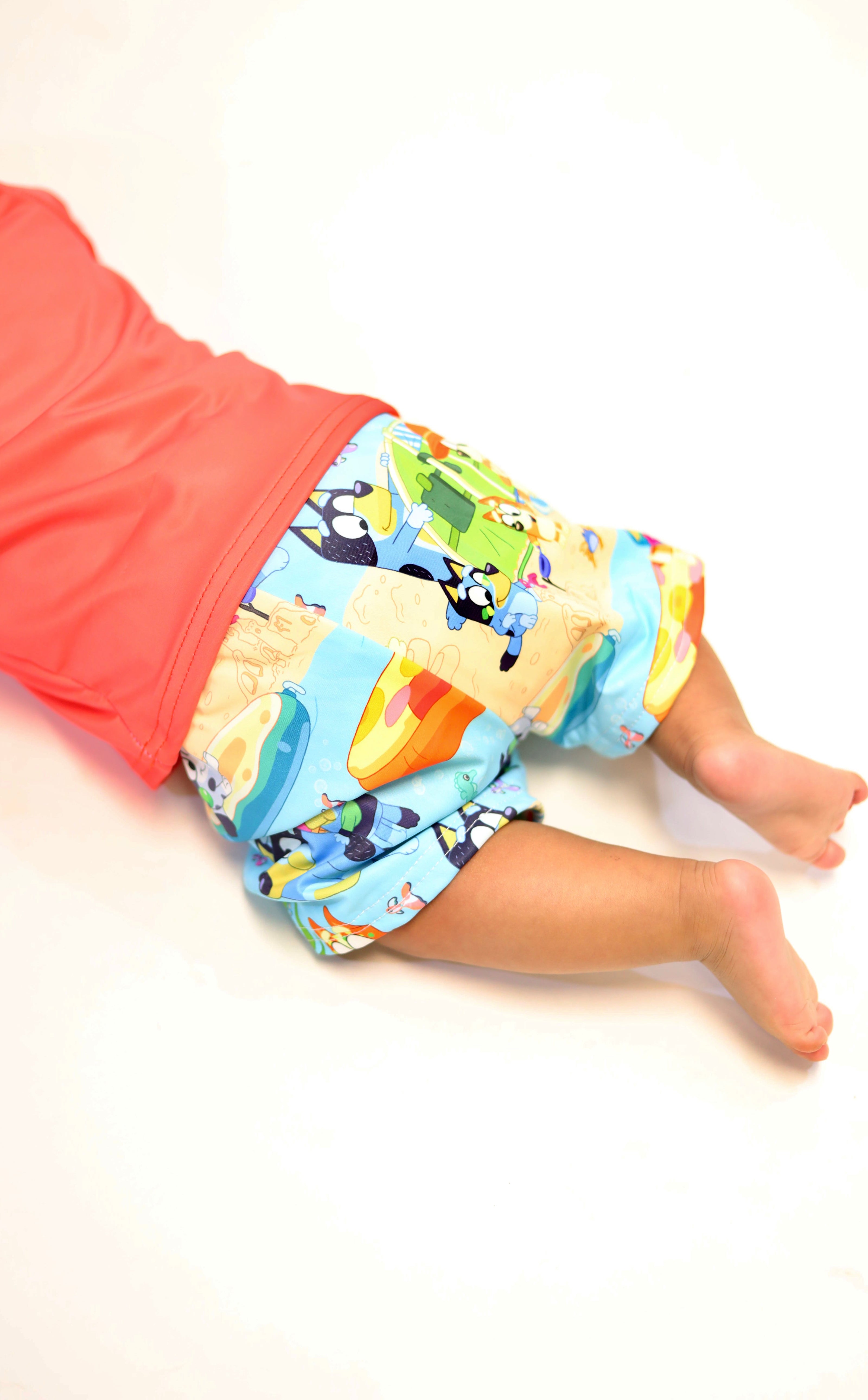 Dog Summer Swim Trunk Set