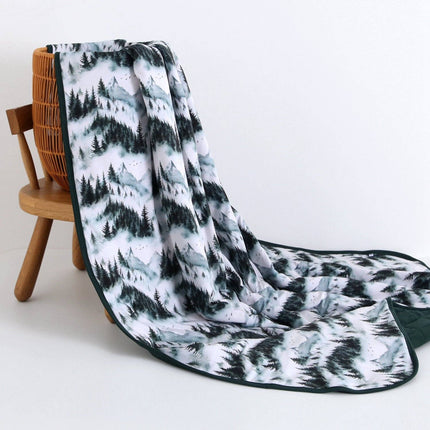Mountain Mist Toddler Quilted Blanket