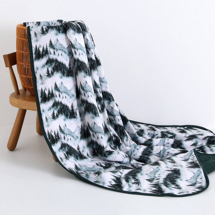 Mountain Mist Toddler Quilted Blanket