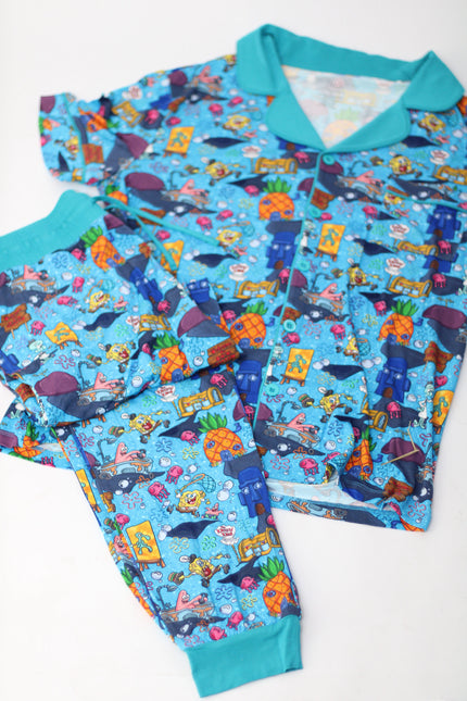 Spongy Seas Bamboo Adult Set