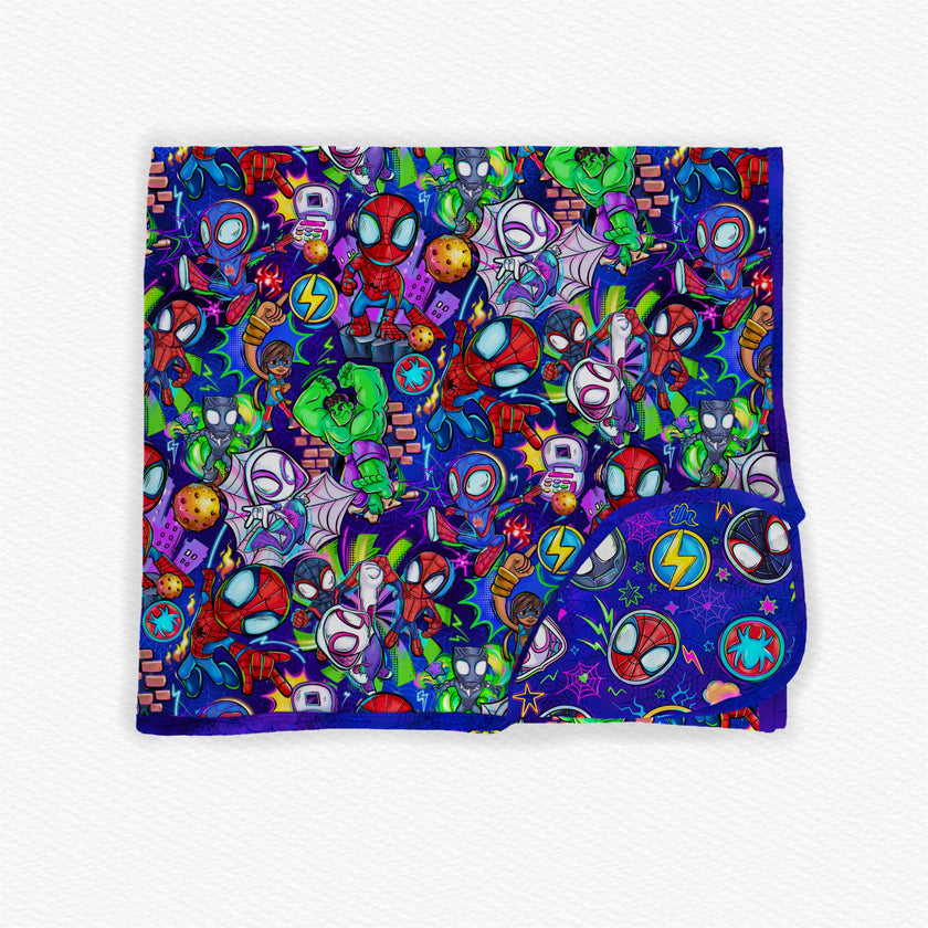 Web Hero’s Snuggle Beam Blanket