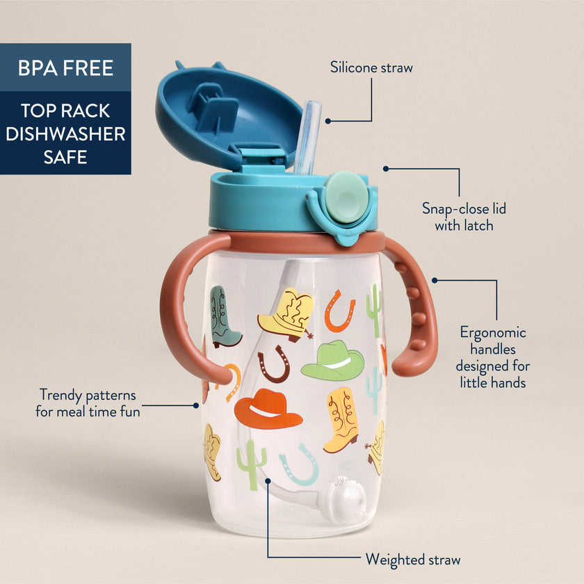 Sips - Straw Cup With Snap-Close Lid