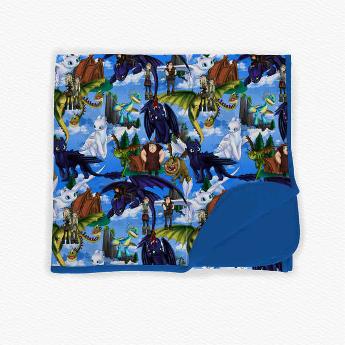 Dragon Snuggle Beam Blanket PREORDER EST SHIP NOVEMBER