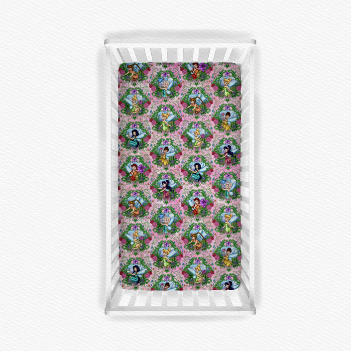 Fairy Magic Bamboo Crib Sheet