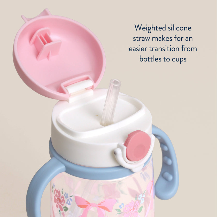 Sips - Straw Cup With Snap-Close Lid