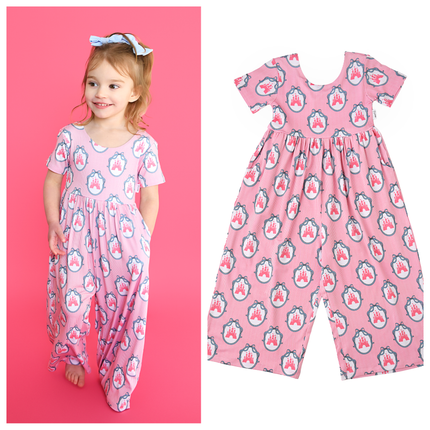 Maeve Castles Wide Leg Romper