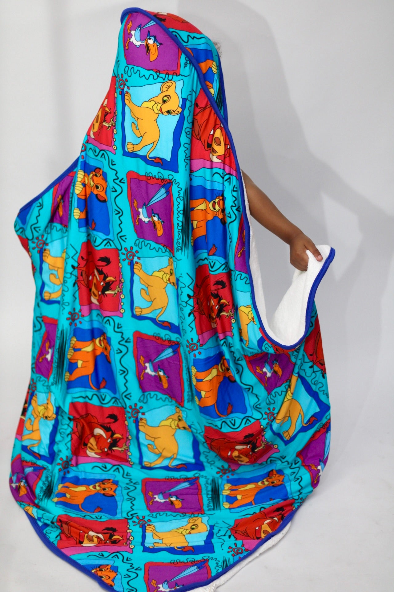 Lion Nostalgia Bamboo Hooded Towel