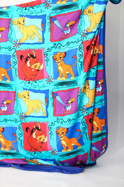 Lion Nostalgia Snuggle Beam Blanket
