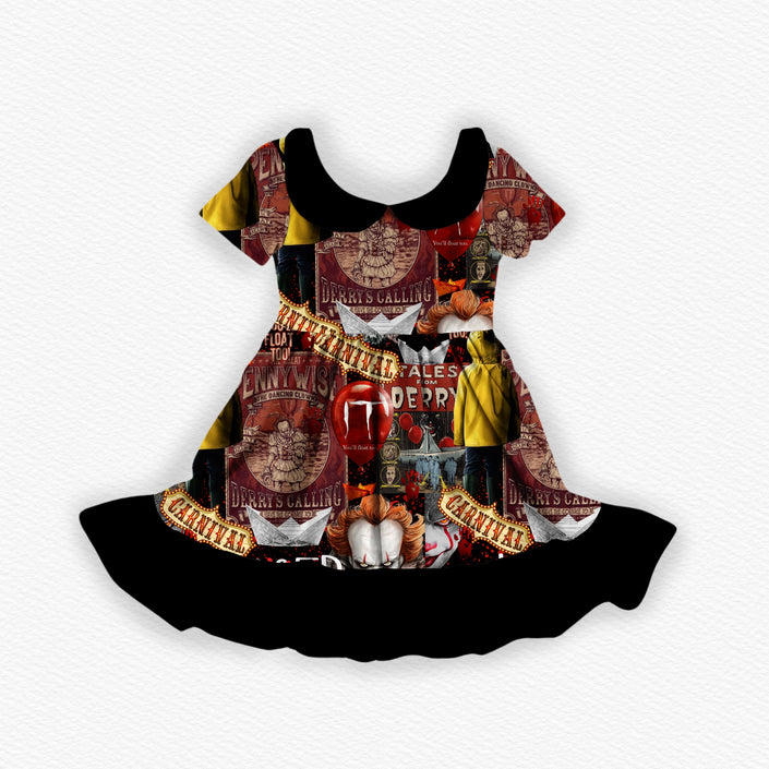 Clown Twirl Dress PREORDER EST MAY