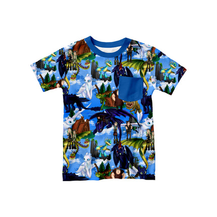 Dragon Pocket Tee PREORDER EST SHIP NOVEMBER