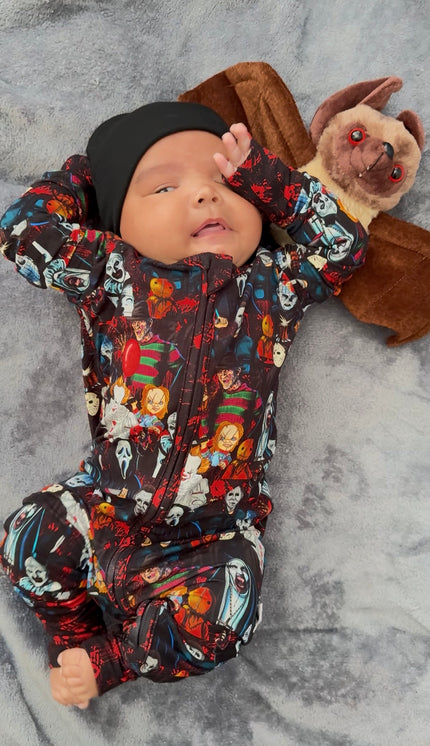 Black Bamboo Baby Beanie PREORDER EST SHIP November