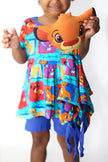 Lion Nostalgia Printed Lovey