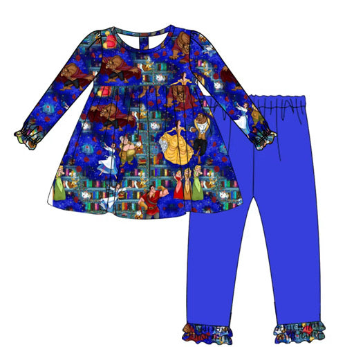 Times Curse Ruffle Peplum Set PREORDER EST SHIP NOVEMBER