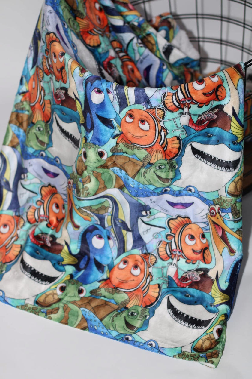 CUSTOM 60x80 Minky Blanket SHIPS June (read description)