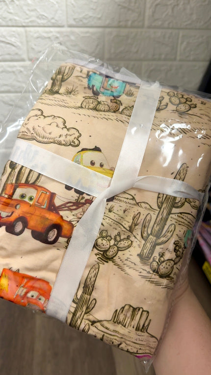 Fast Car Bamboo Blanket