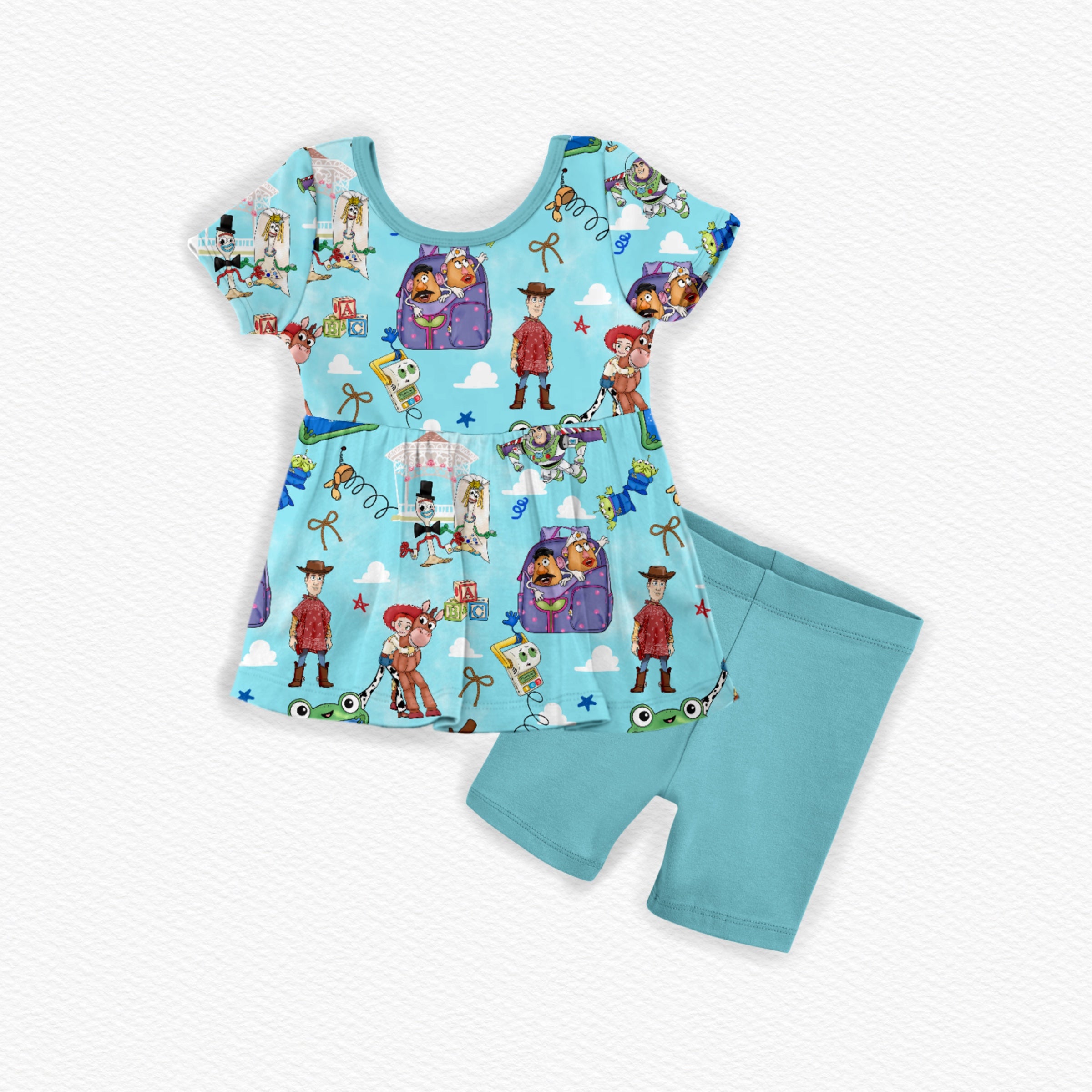 Playroom Tales Peplum Set PRESALE EST JULY