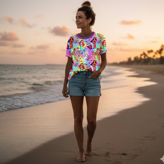 Royal Mermaid Adult Tee