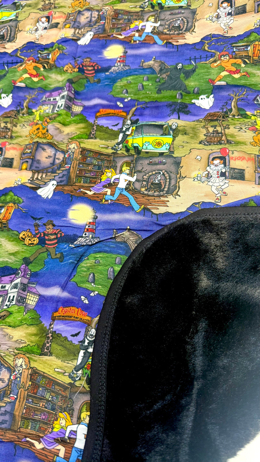 Terror Toons Snuggle Beam Blanket