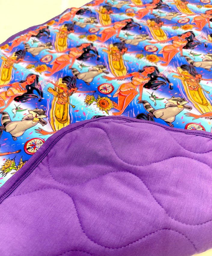 River Spirit Bamboo Blanket