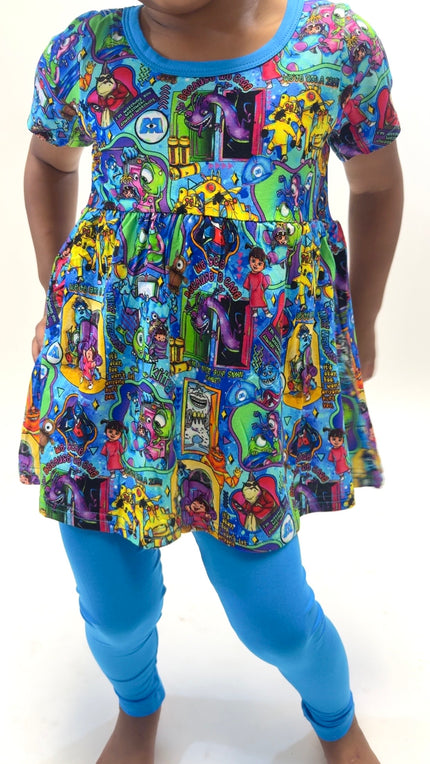 Monster Peplum Set