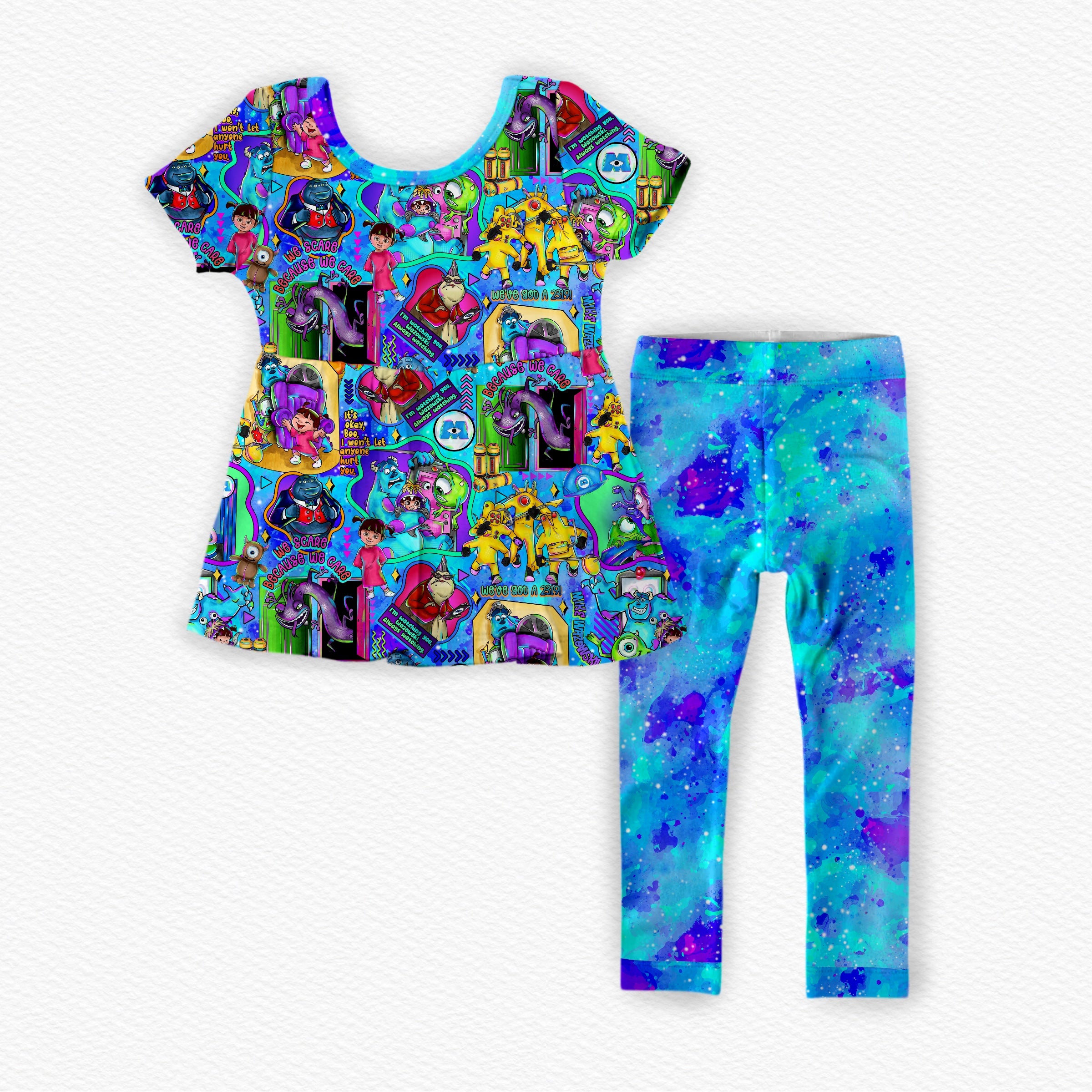 Monster Peplum Set PREORDER EST OCTOBER