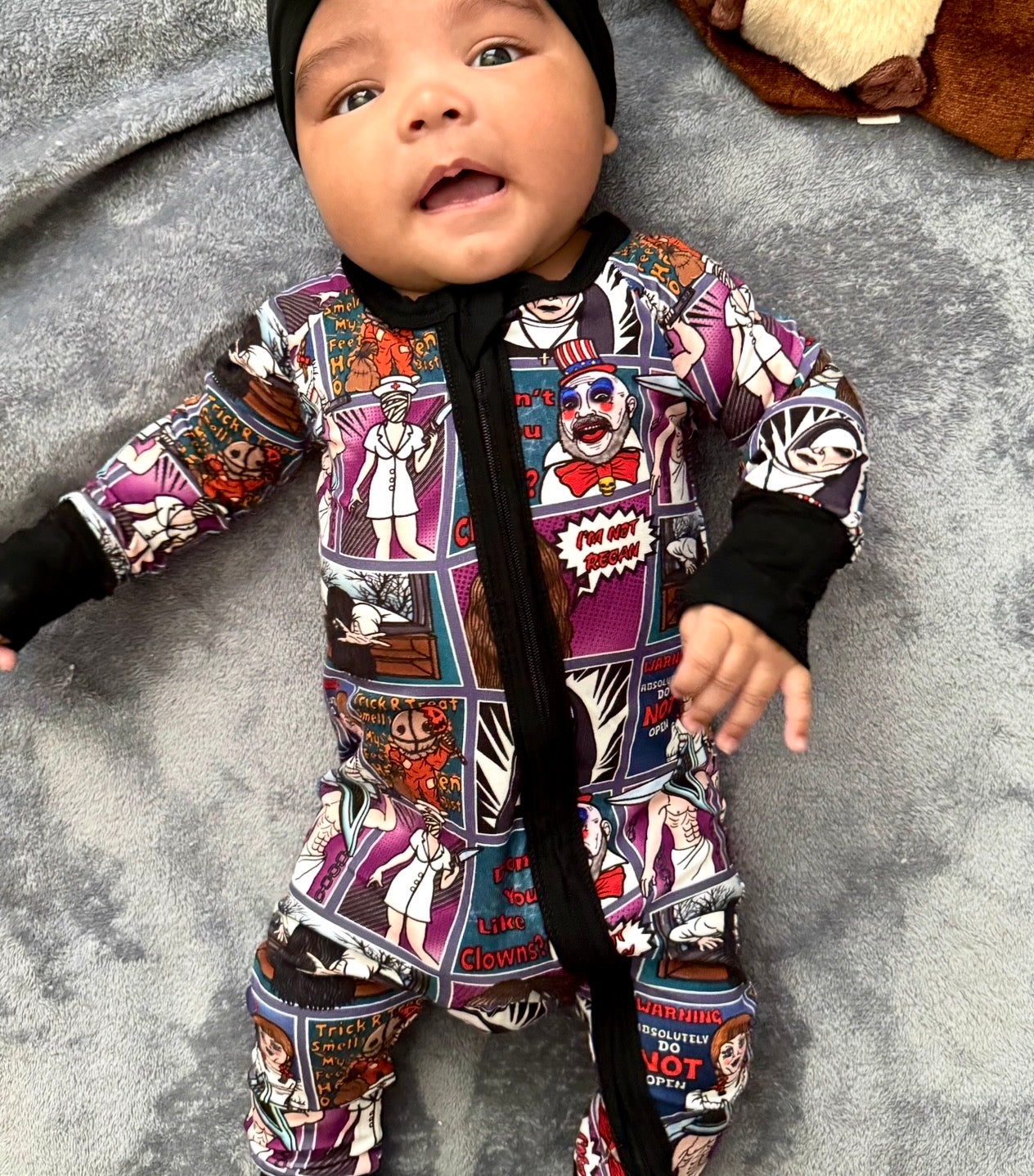 Black Bamboo Baby Bow PREORDER EST SHIP OCTOBER