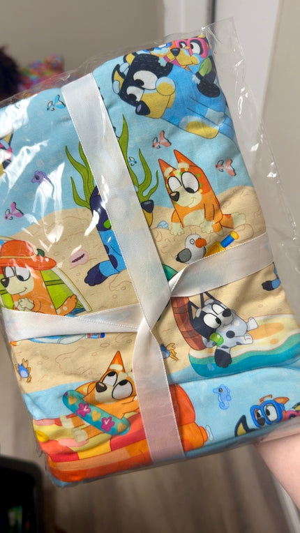 Dog Summer Bamboo Blanket